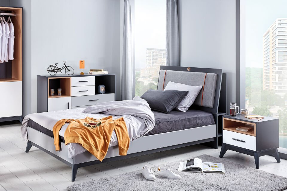 Breda Başlıklı Karyola 120*200