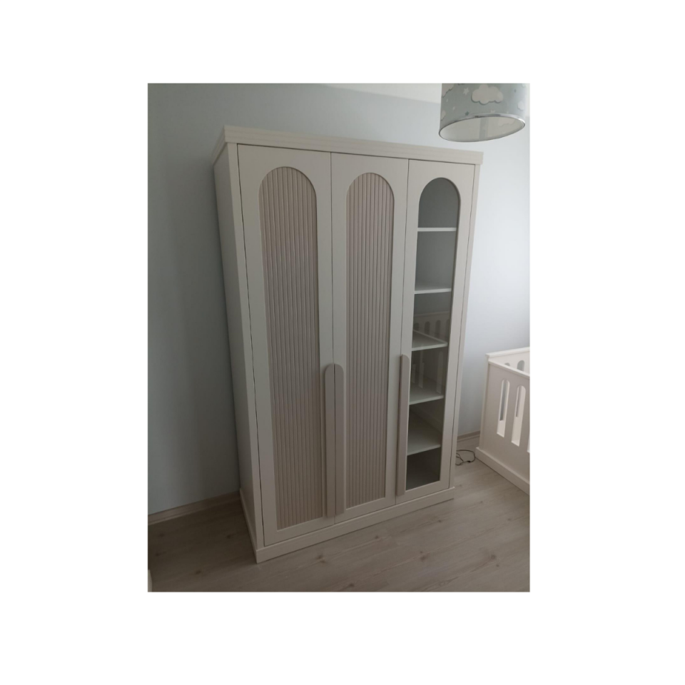 Venedik 3 Kapaklı Dolap