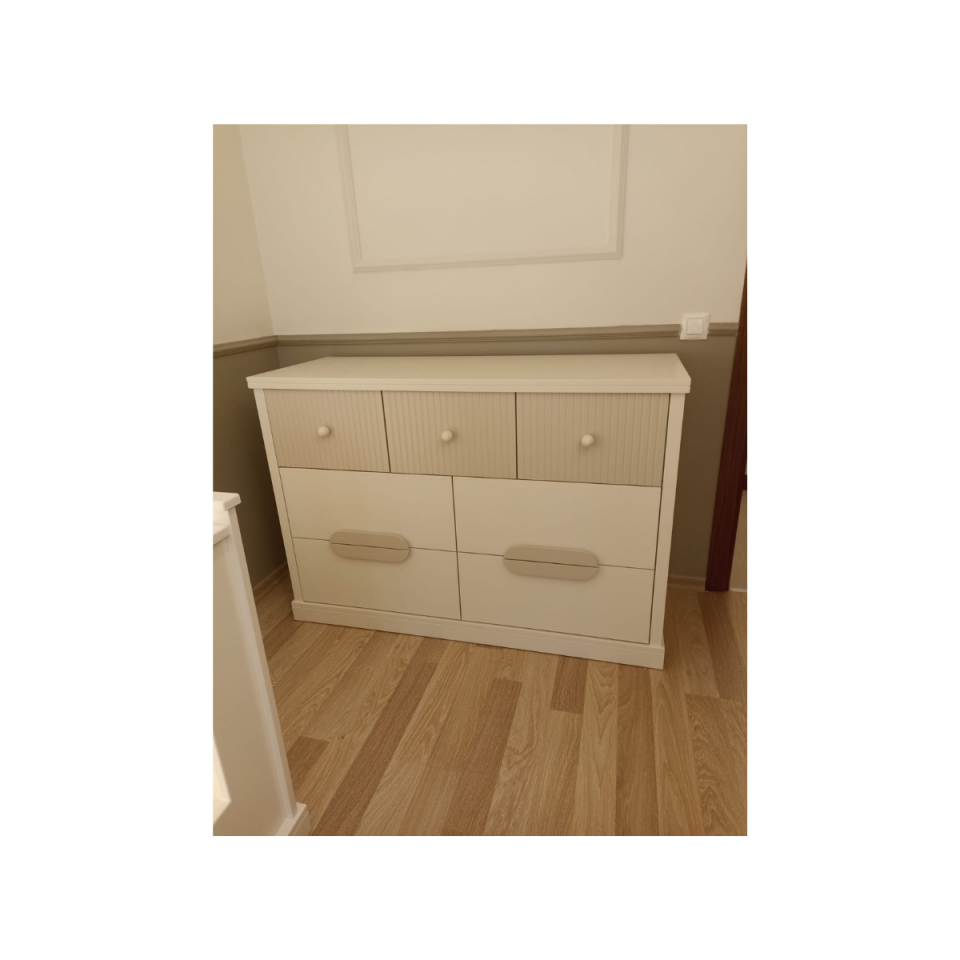 Venedik 8 Çekmeceli Şifonyer