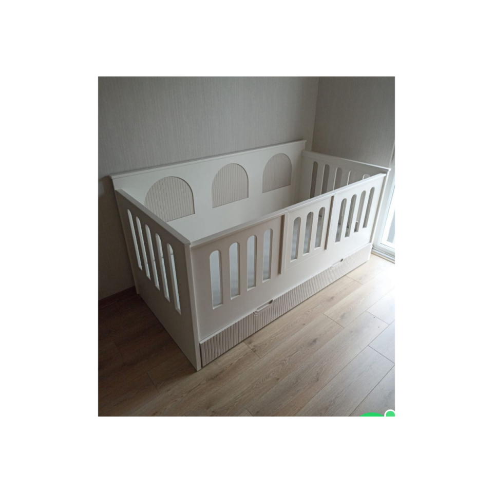 Venedik Yavrulu Montessori 90x190 ( Sabit Korkuluklu)