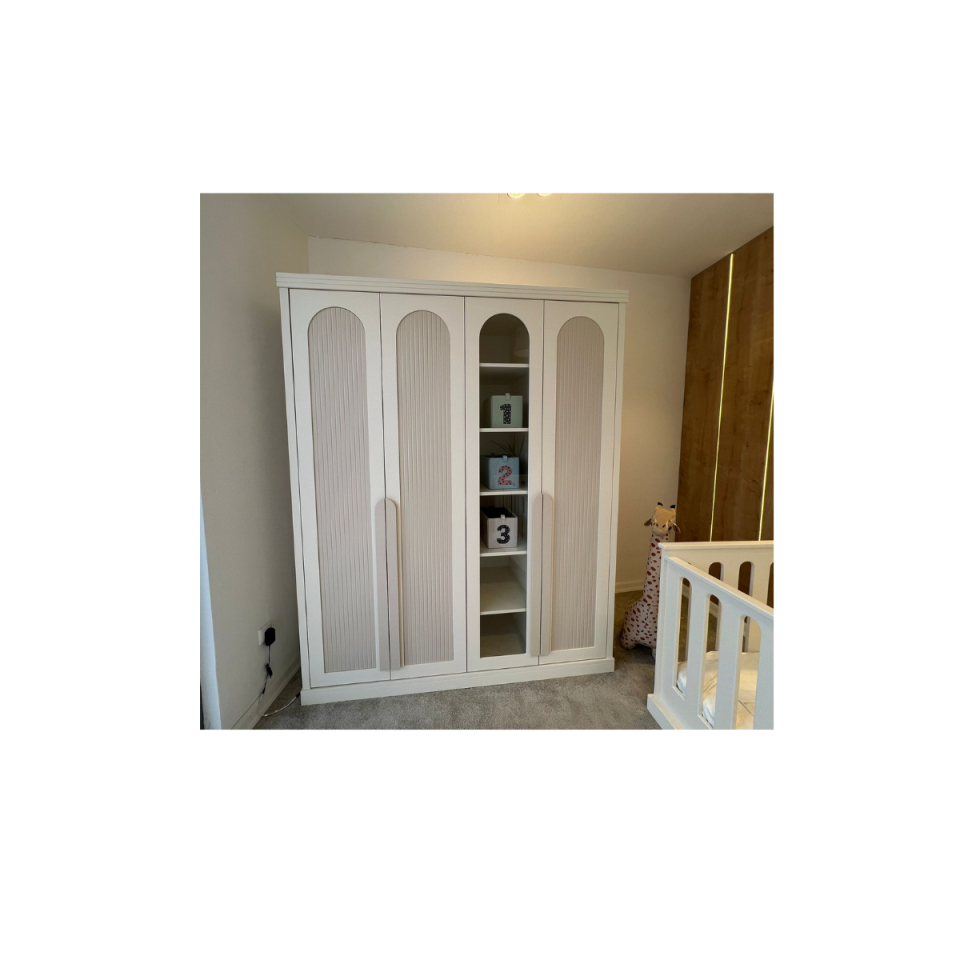 Venedik 4 Kapaklı Dolap