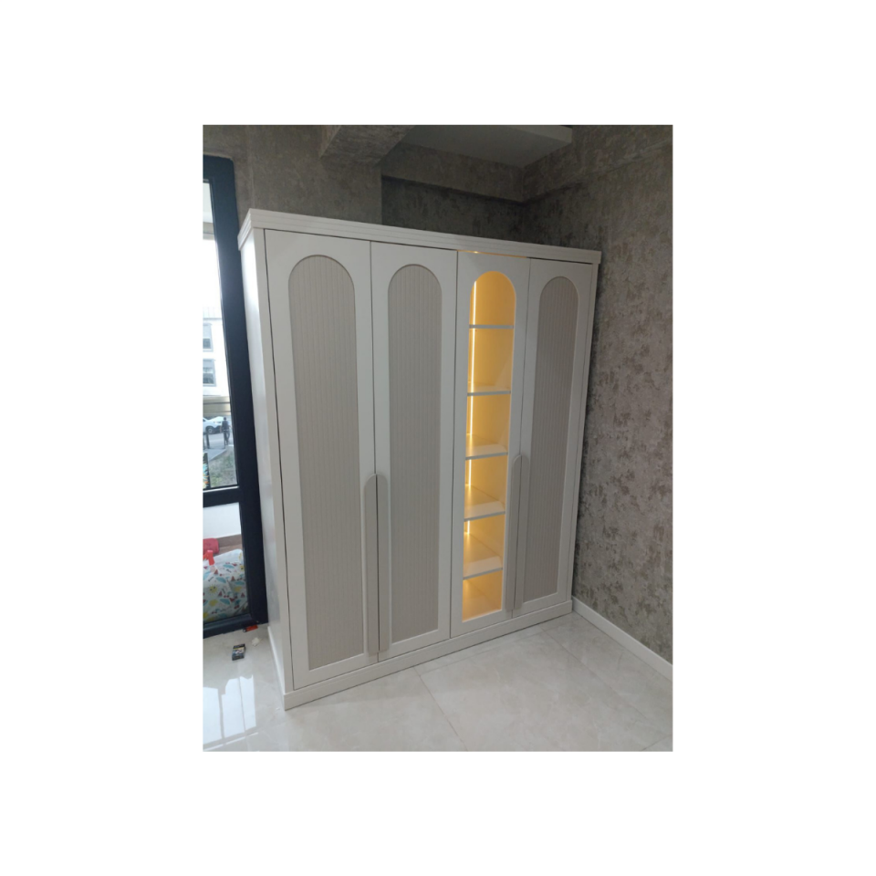 Venedik 4 Kapaklı Dolap