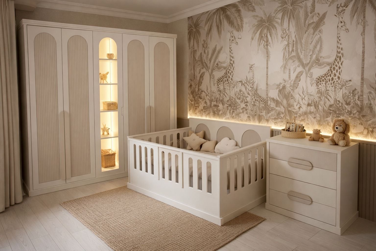 Venedik Bebek ve Çocuk Odası (5 kapaklı)