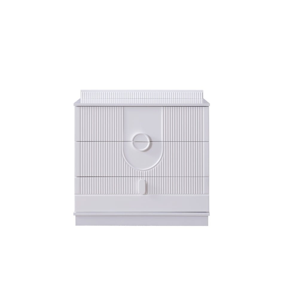 Vera Beyaz Bebek ve Çocuk Odası ( 4 Kapaklı Kitaplıklı )