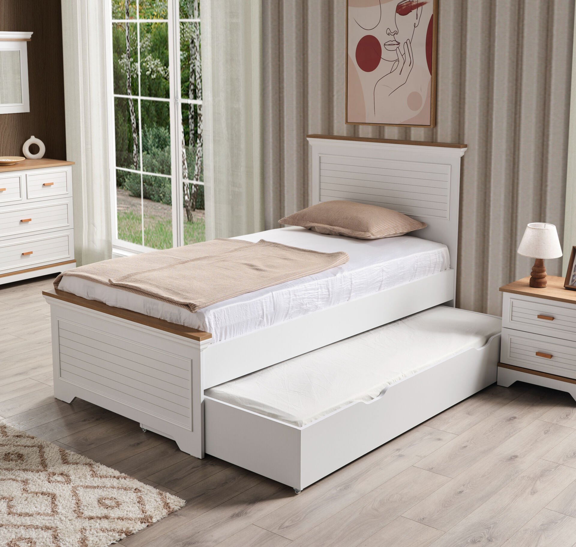 Lofter Yavrulu Karyola 100x200