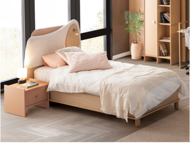 Eylül Başlıklı Karyola 120x200