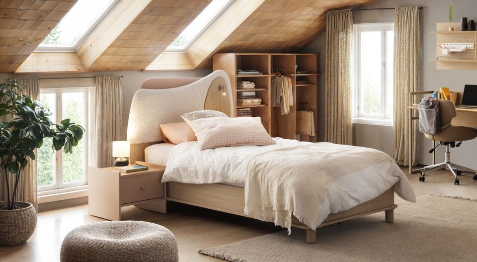 Eylül Başlıklı Karyola 120x200