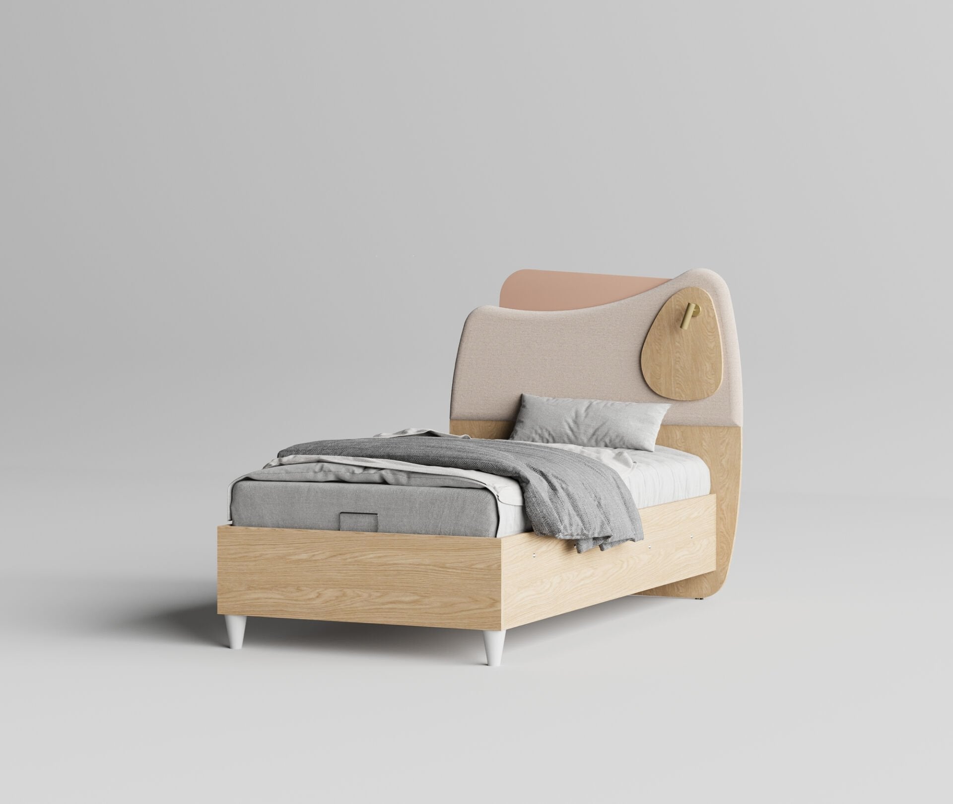 Eylül Bazalı Karyola 120x200