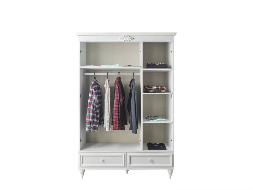 Alya 3 Kapaklı Dolap