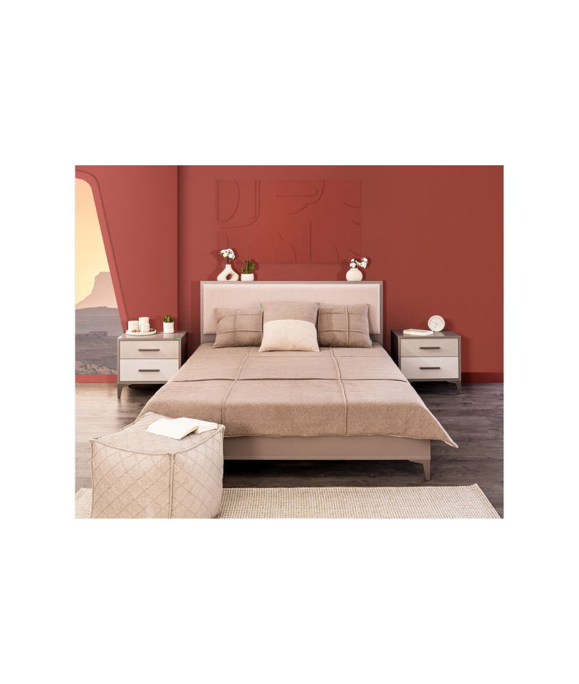 Riga Başlıklı Karyola 150x200