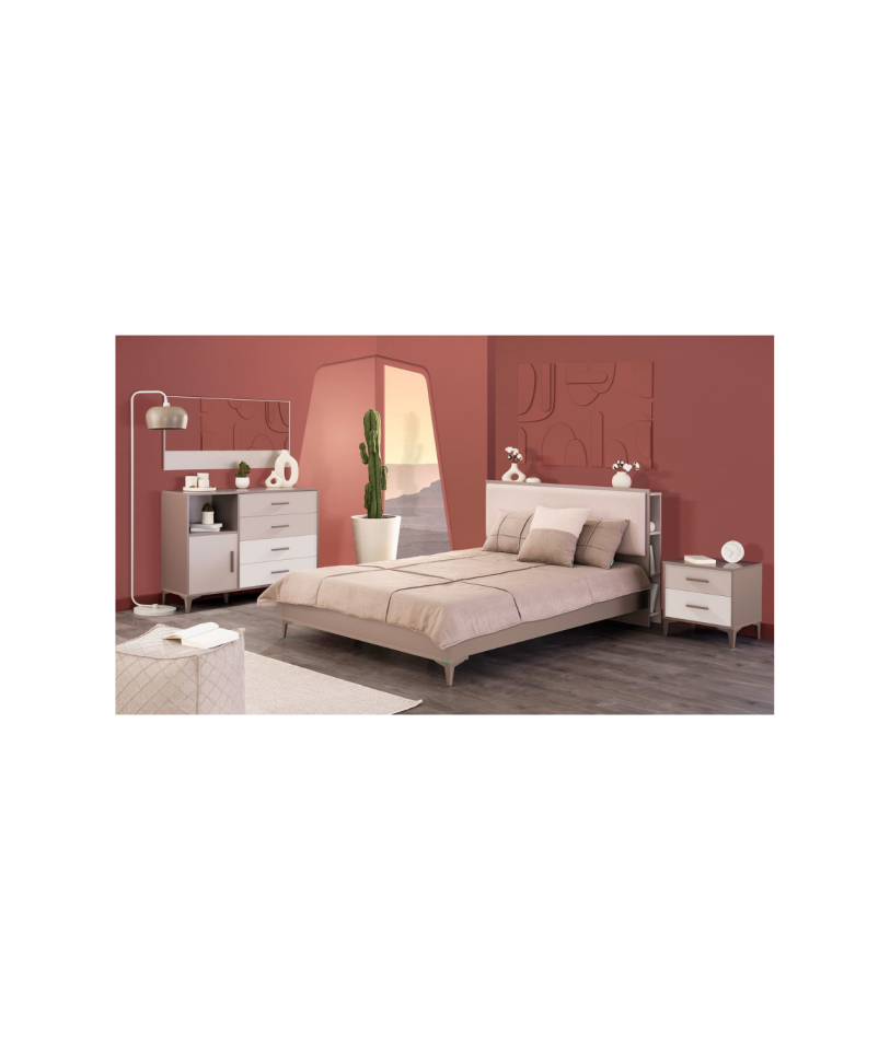 Riga Başlıklı Karyola 150x200