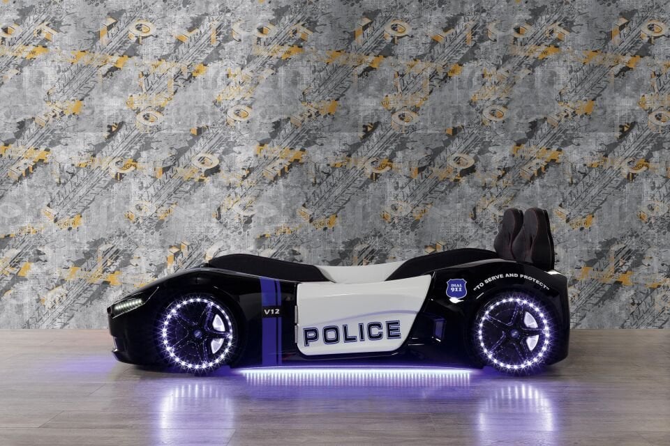 Police Arabalı Karyola 90*190